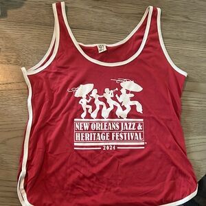 New Orleans Jazzfest tanks from 2024 Festival